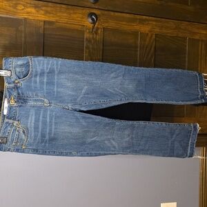 Cabi denim kick it crop jeans